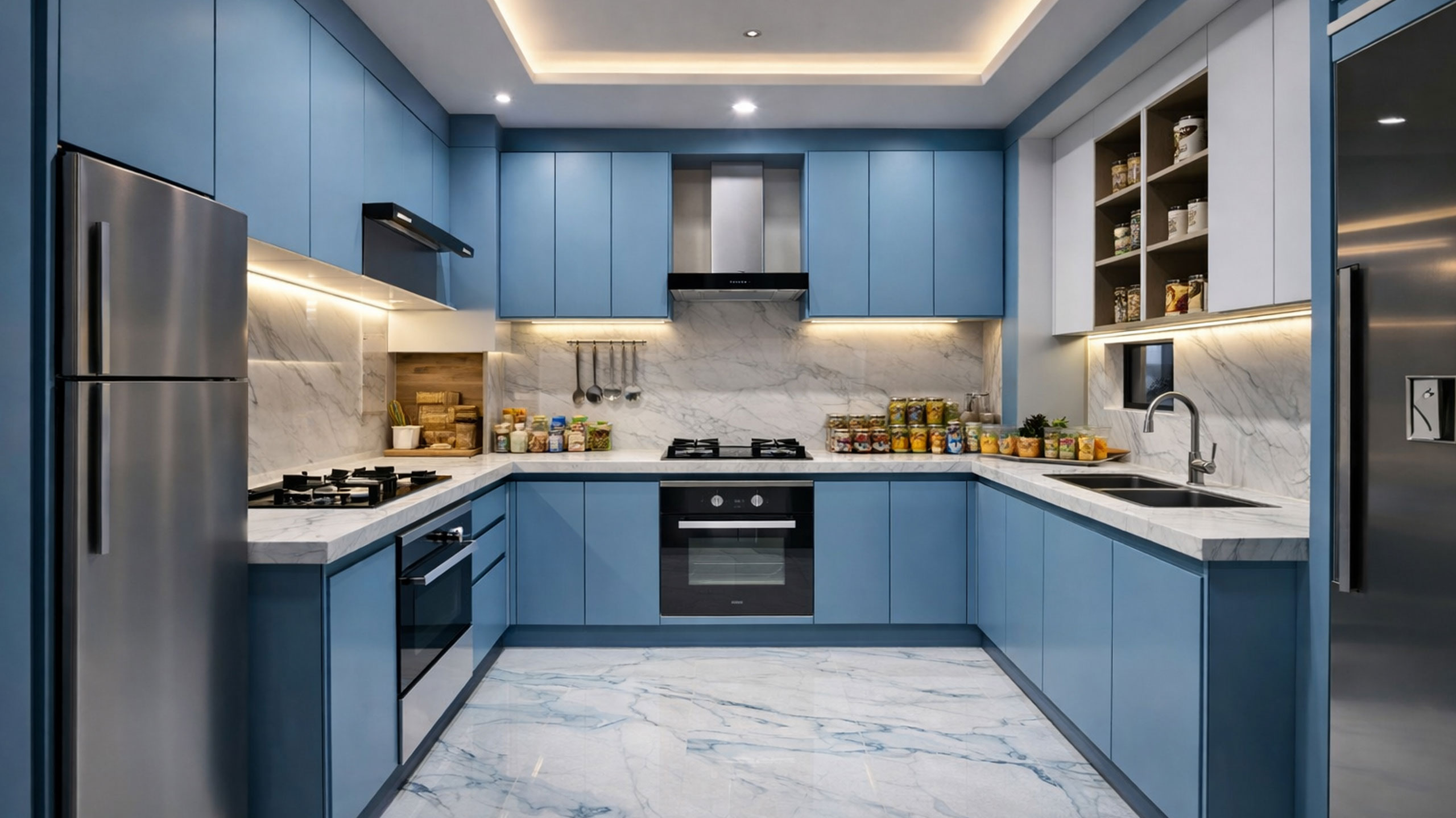 Premium stainless steel interiors by Glanz India