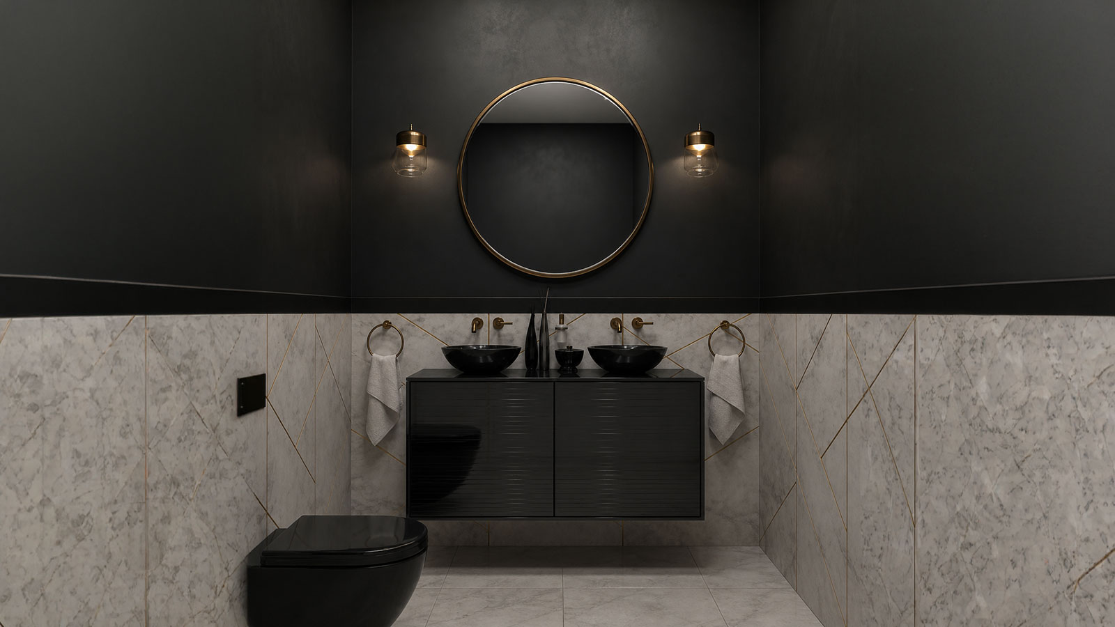 Premium stainless steel bathroom vanity by Glanz India
